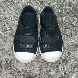 👣Black native shoes